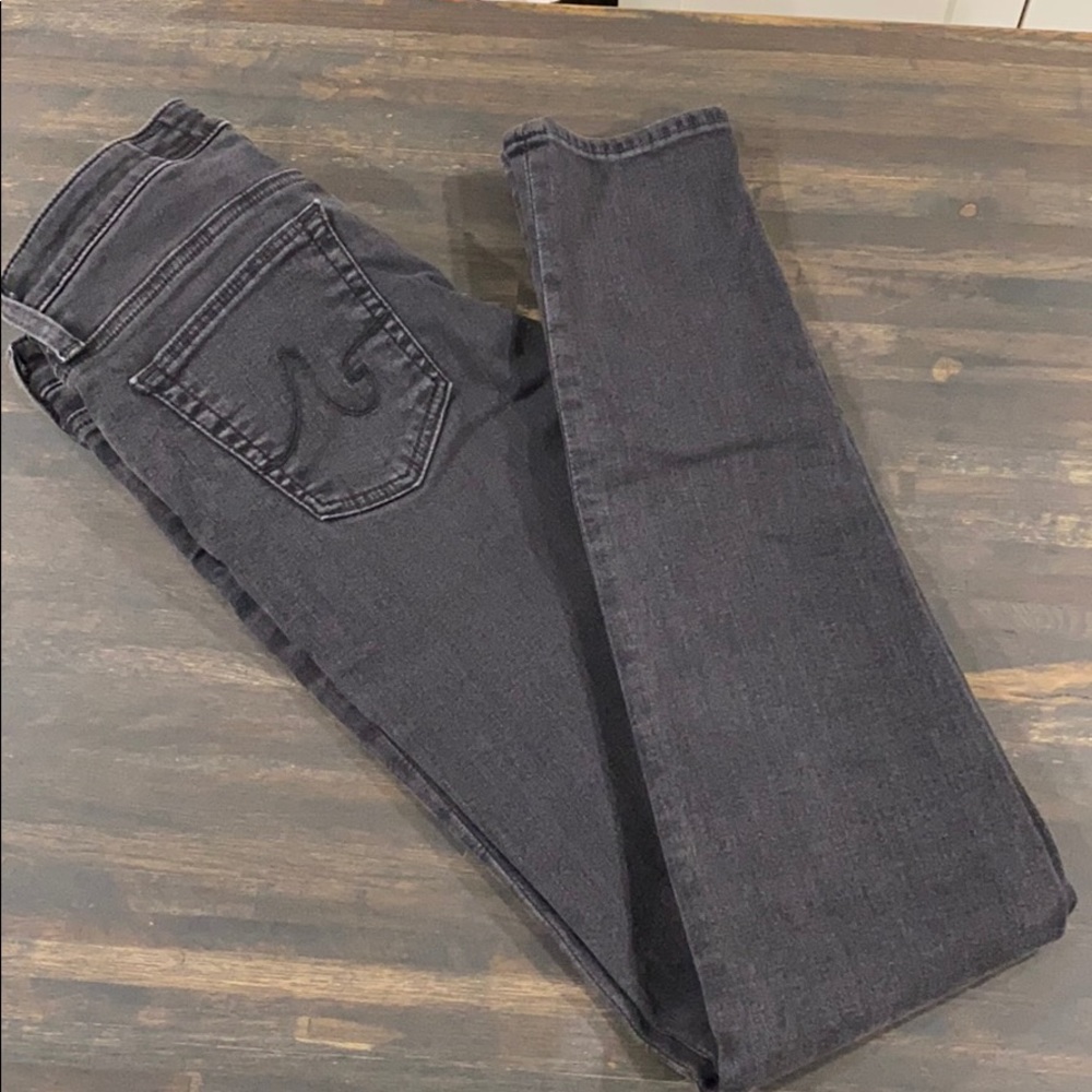 AG Jeans The Legging Super Skinny 27R Faded Black